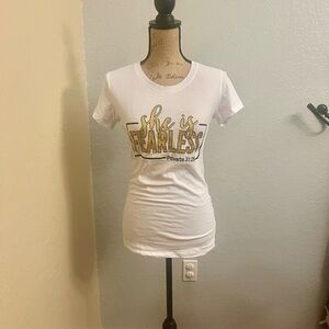 “She is FEARLESS” Fitted Tee